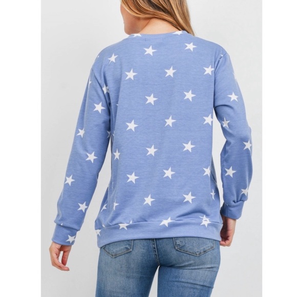 Star print pullover - Picture 2 of 4